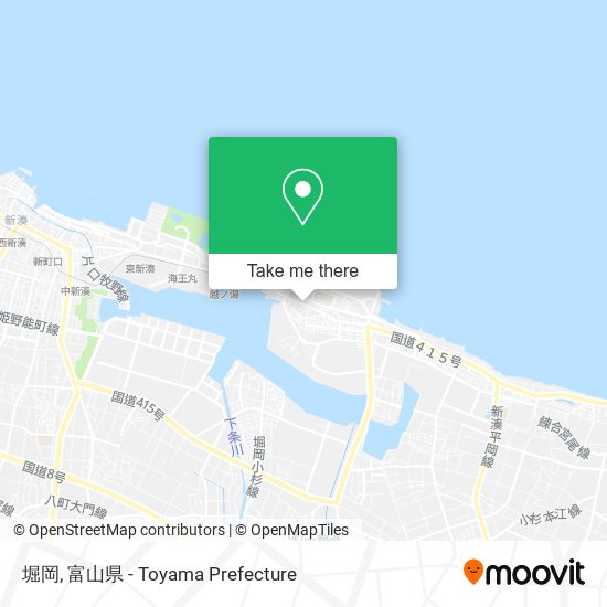堀岡 map