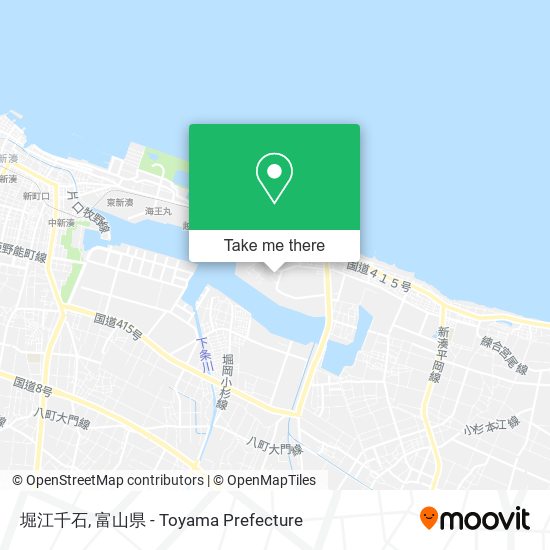 堀江千石 map