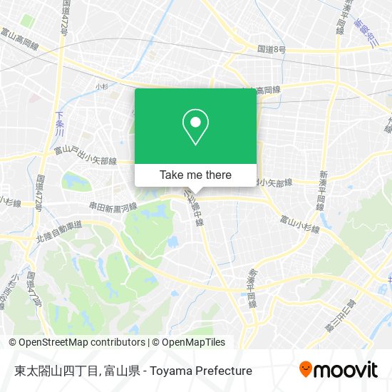 東太閤山四丁目 map