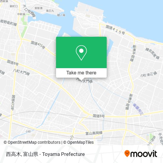 西高木 map