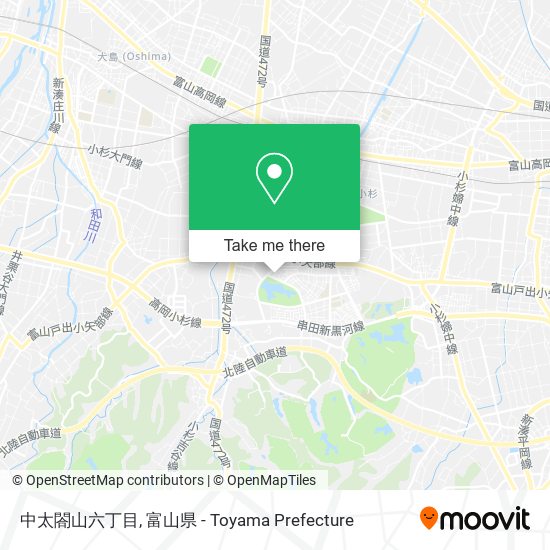 中太閤山六丁目 map