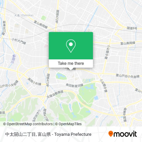 中太閤山二丁目 map