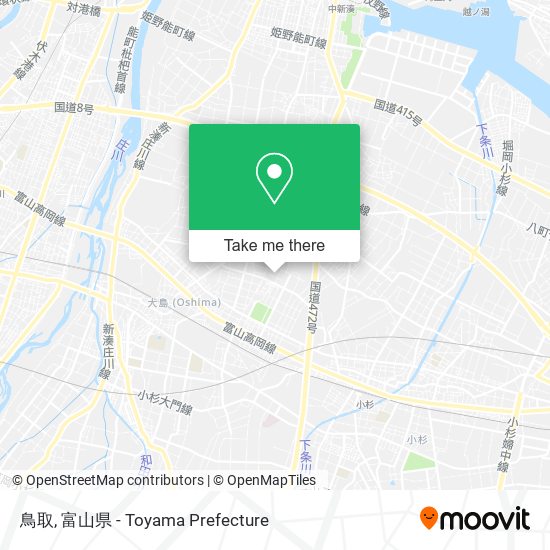 鳥取 map