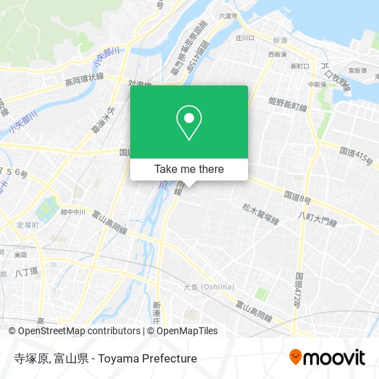 寺塚原 map