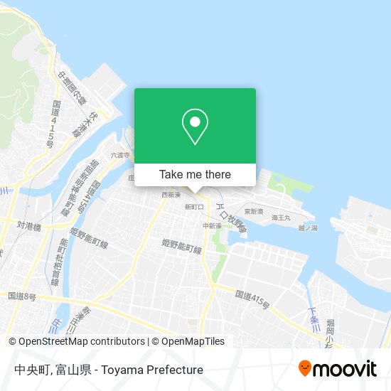 中央町 map