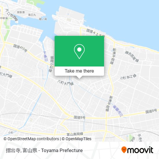 摺出寺 map