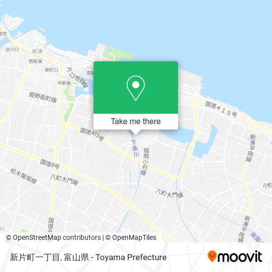 新片町一丁目 map