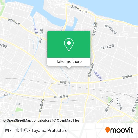 白石 map