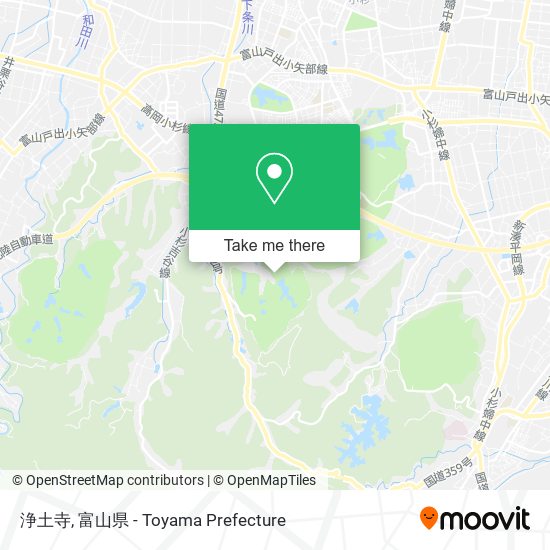 浄土寺 map