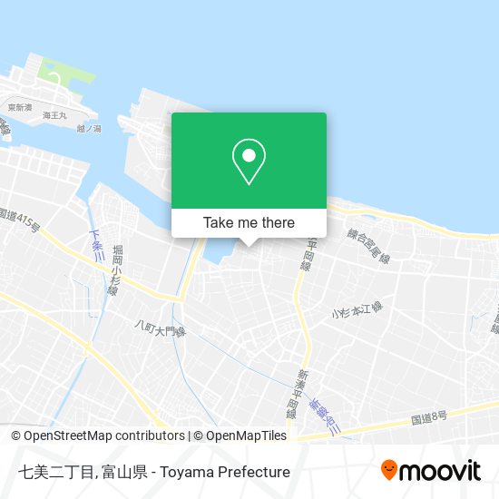 七美二丁目 map