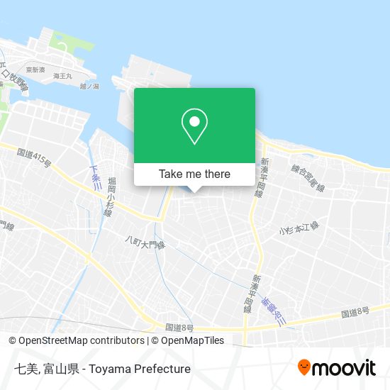 七美 map