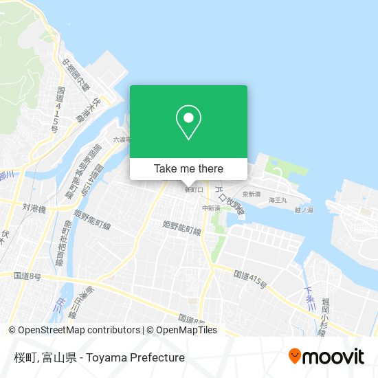桜町 map