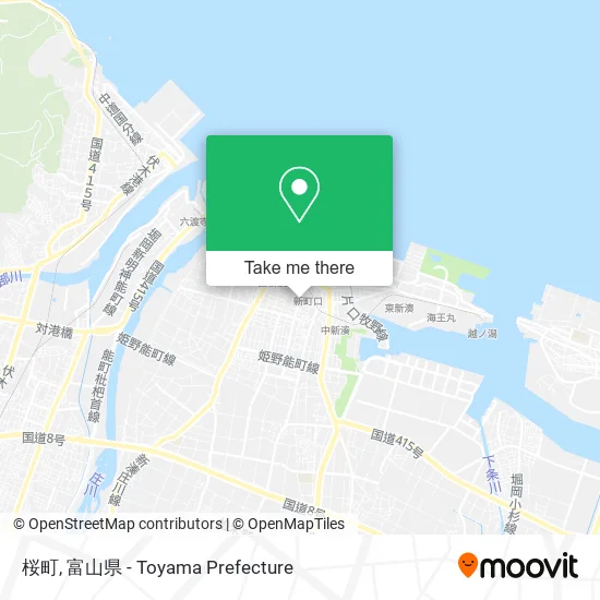 桜町 map