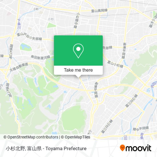 小杉北野 map
