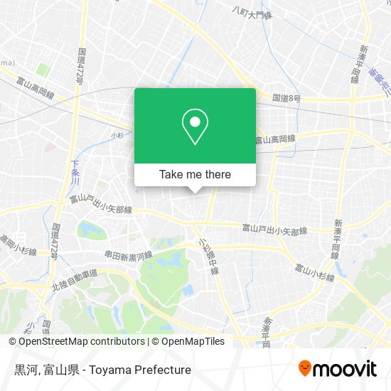 黒河 map