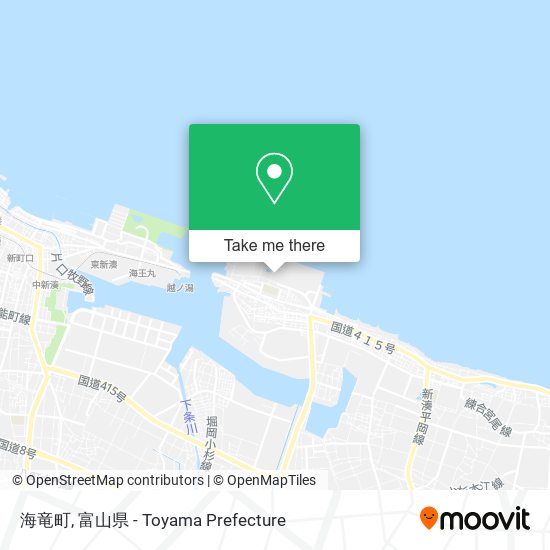 海竜町 map
