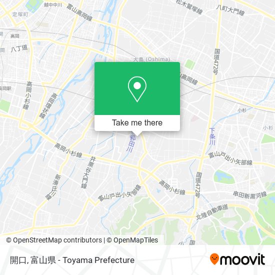 開口 map