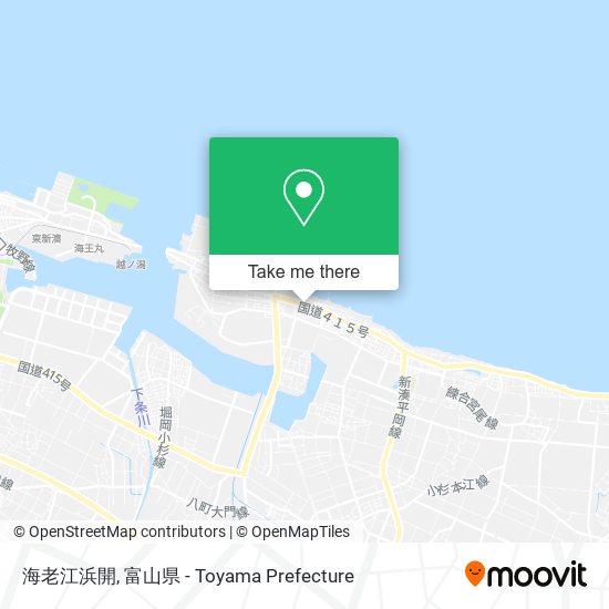 海老江浜開 map