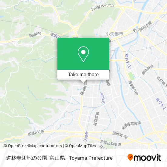道林寺団地の公園 map