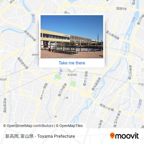 新高岡 map