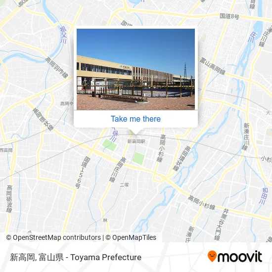 新高岡 map