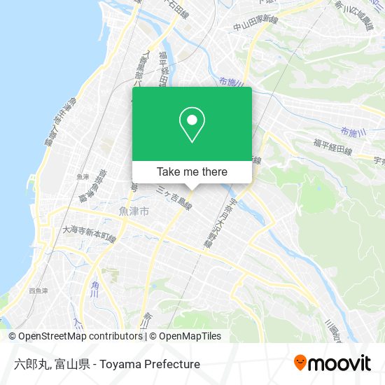 六郎丸 map