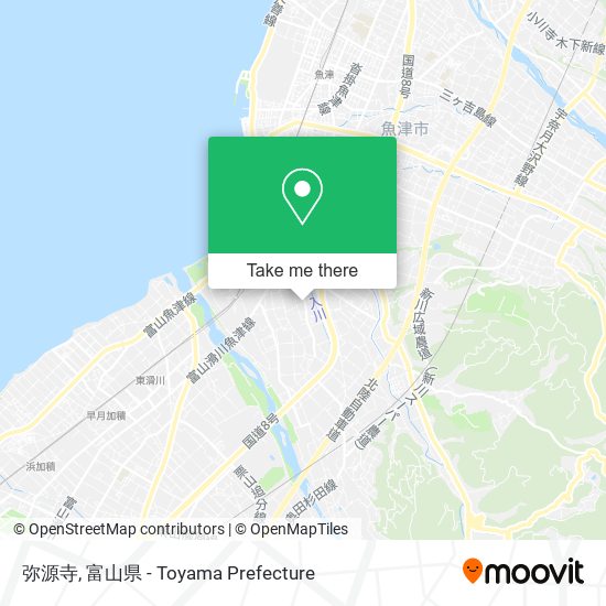 弥源寺 map