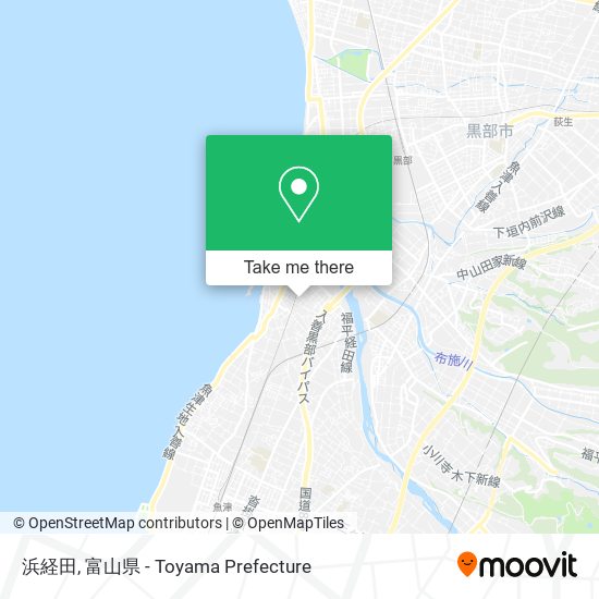 浜経田 map