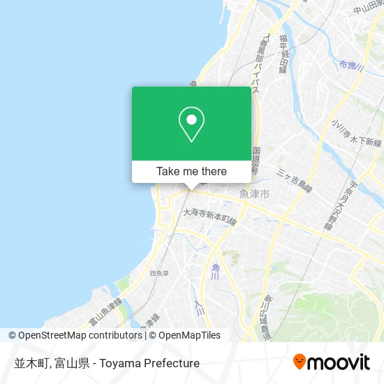 並木町 map