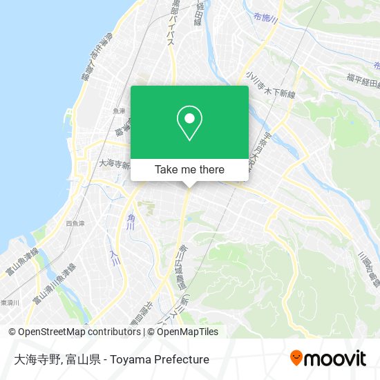 大海寺野 map