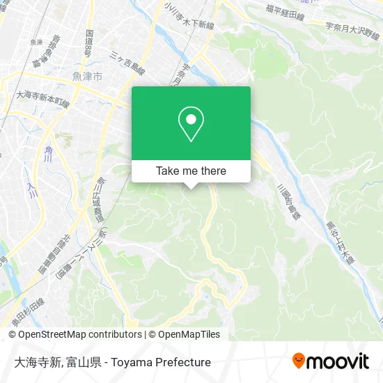 大海寺新 map