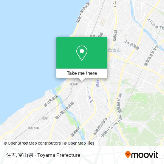 住吉 map