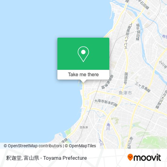 釈迦堂 map