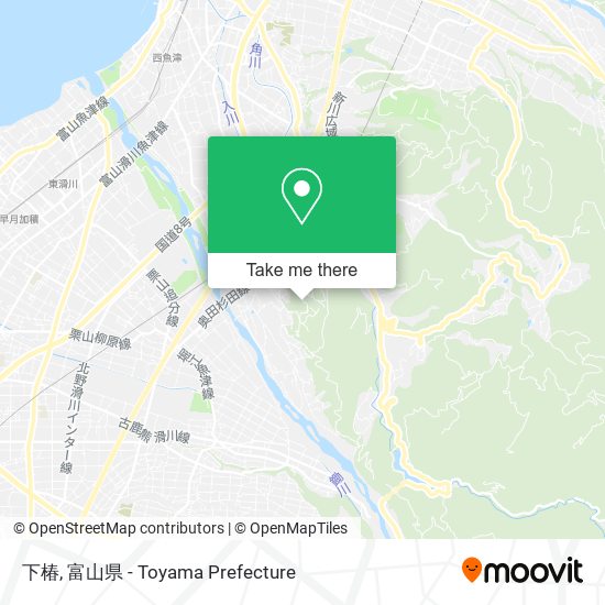 下椿 map