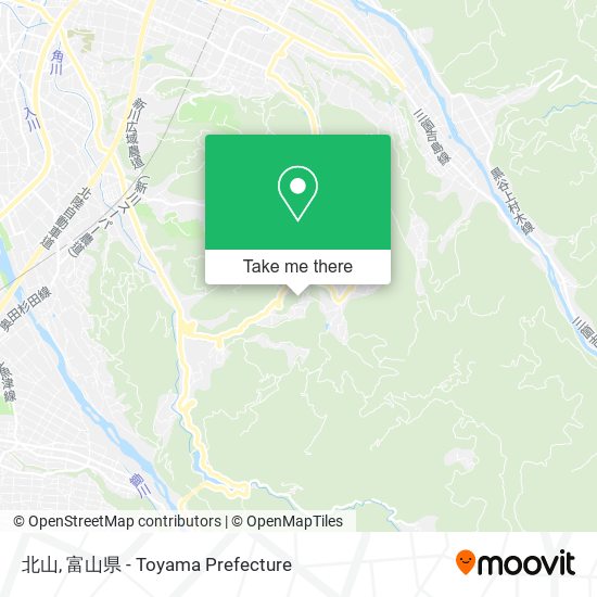 北山 map