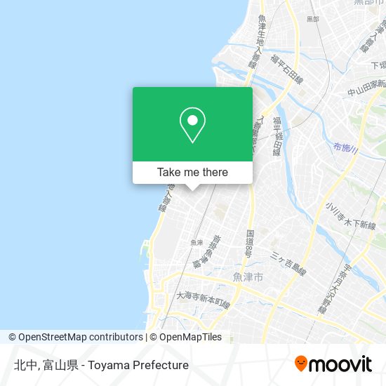 北中 map