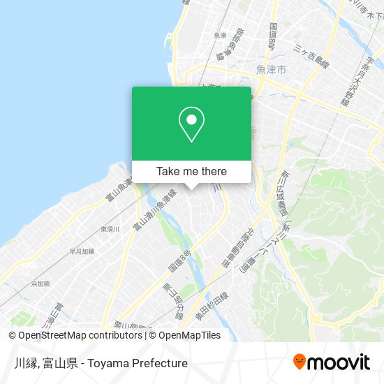 川縁 map