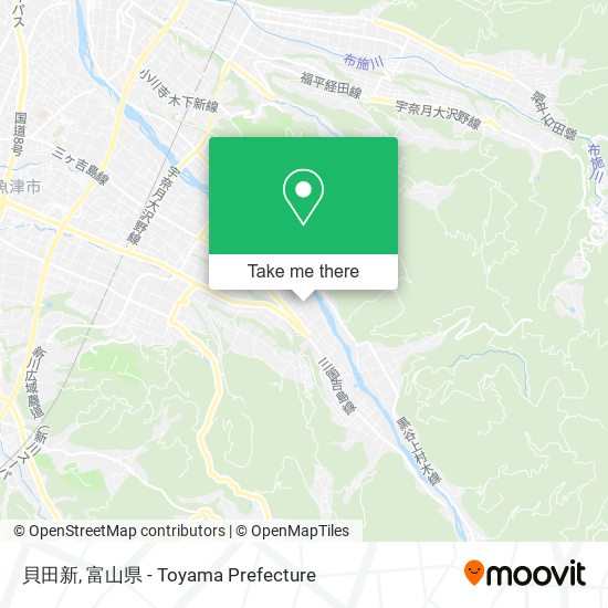 貝田新 map