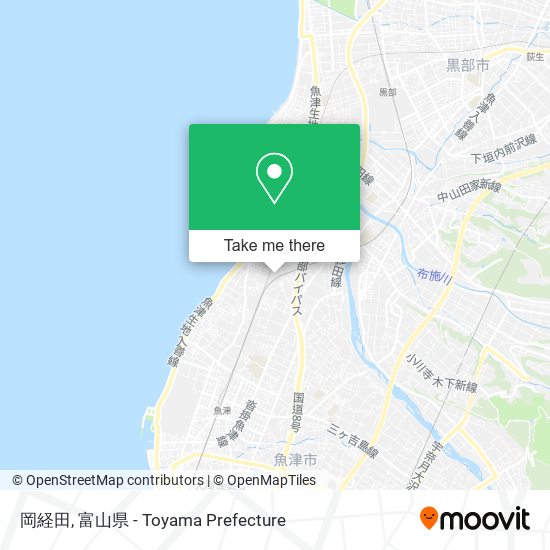 岡経田 map