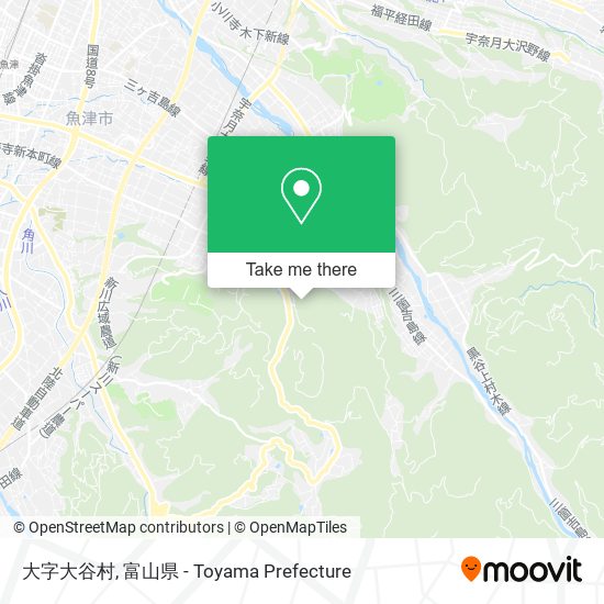 大字大谷村 map