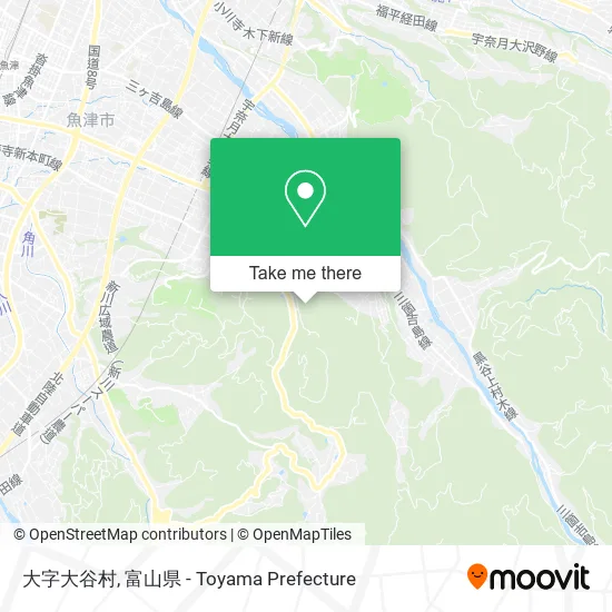 大字大谷村 map