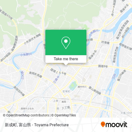 新成町 map