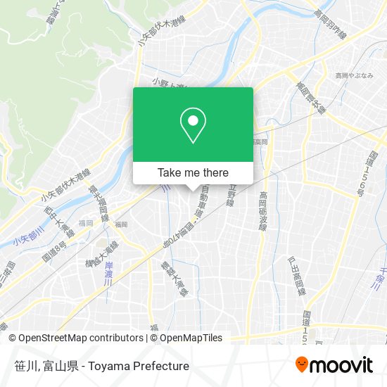 笹川 map