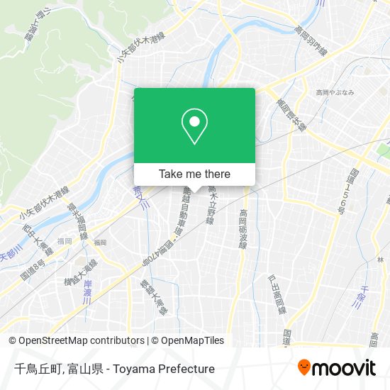 千鳥丘町 map