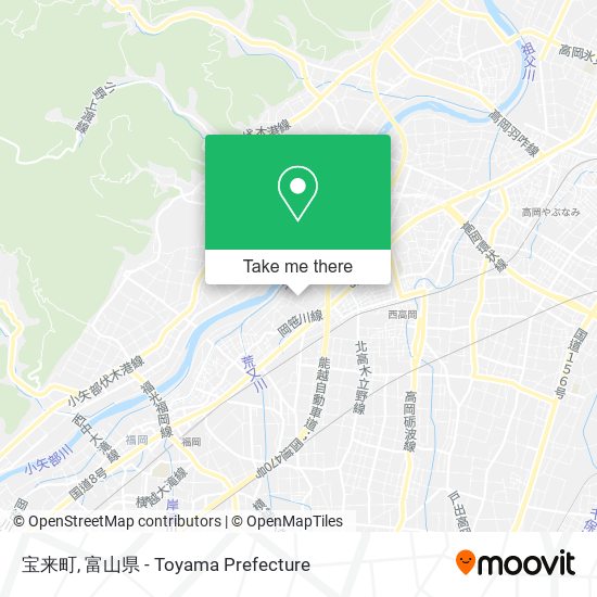 宝来町 map