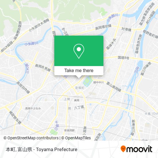 本町 map