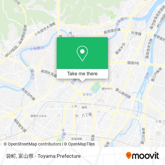 袋町 map