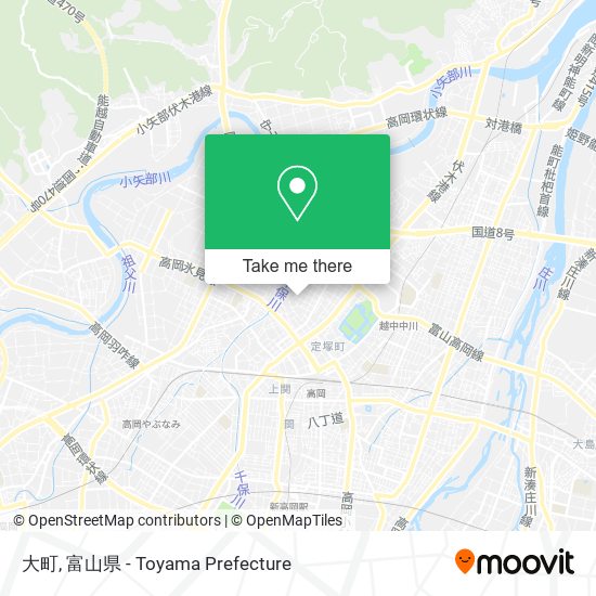 大町 map