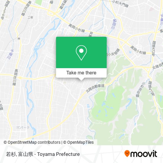 若杉 map