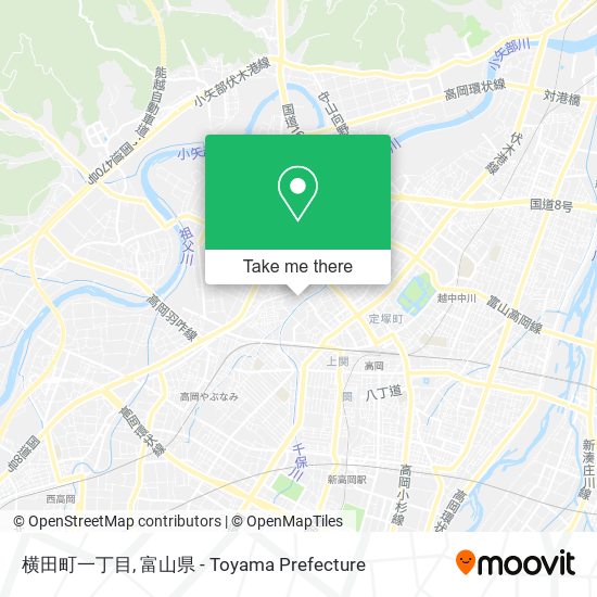 横田町一丁目 map